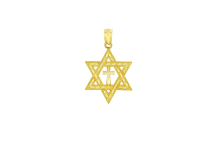 Star of David Cross Pendant